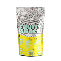 Custom Hersluitbare Geur Proof Gedroogd Fruit Stand-Up Zakje Verpakking Mylar Tas Met Rits
