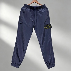 Pantalon de sport décontracté de luxe imperméable en nylon réfléchissant style hip-hop urbain pour hommes - Product Image 2