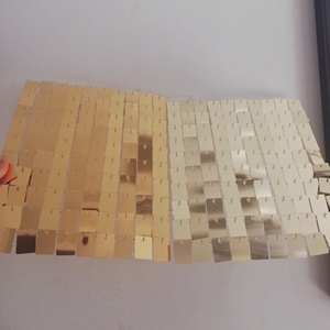 Phông Nền Trang Trí Đám Cưới Giảm Giá Mạnh Bức Tường Lung Linh Kim Sa Vàng 30*30Cm - Product Image 1