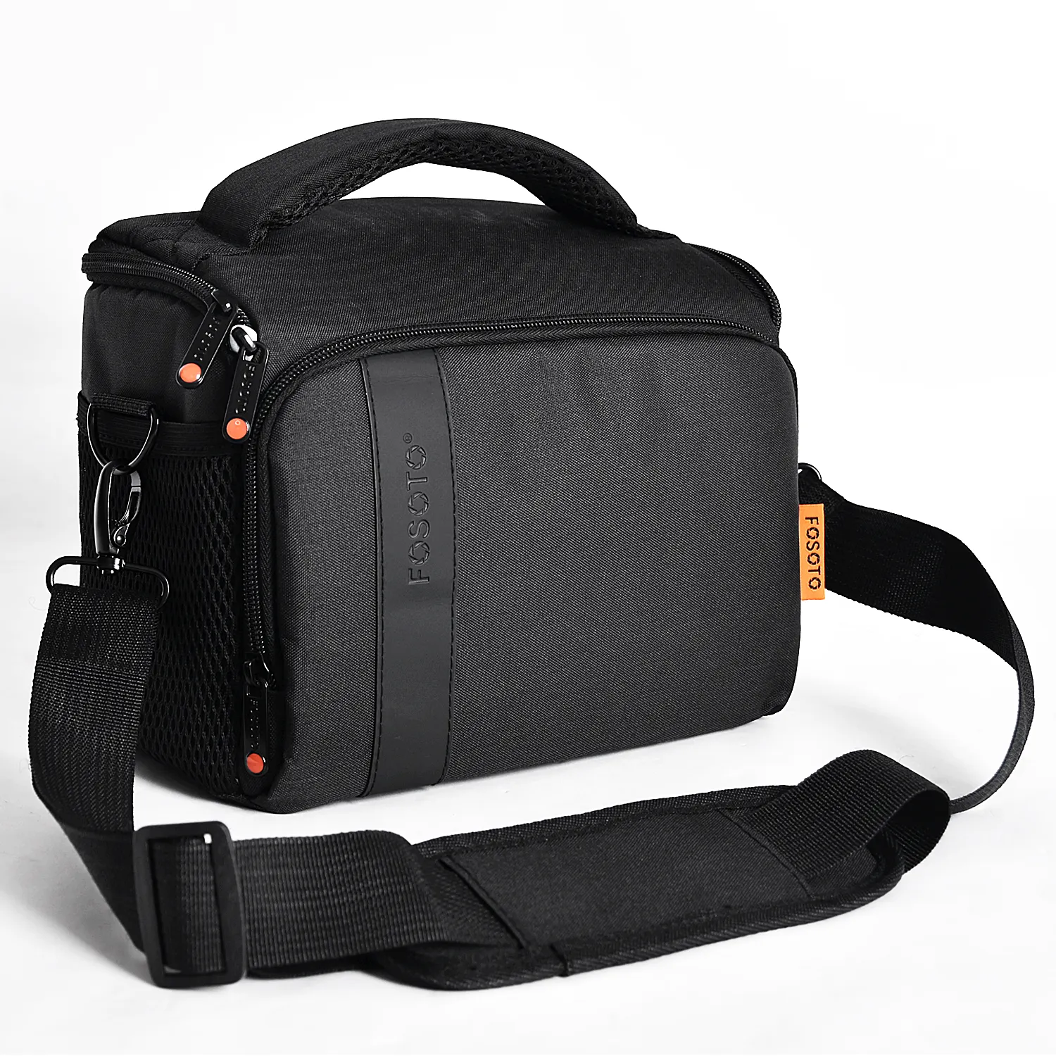 FOSOTO DSLR Camera Bag Waterproof Fashion Shoulder Bag Video Camera case For Canon Nikon Sony Lens Pouch Photography Photo Bag
