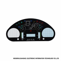 Placa de Identificación de Metal y Plástico para Equipos Industriales, Recubrimiento de Membrana, Tamaño Personalizado, Logotipo, Directo de Fábrica Meiborui