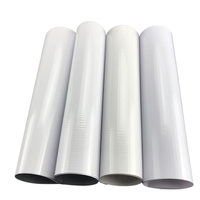 Rouleau de vinyle PVC auto-adhésif imprimable éco-solvant personnalisable V-Mate, épaisseur 118 µm, durable, résistant à l'eau, résistant aux UV