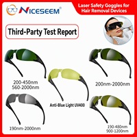 Lunettes de protection laser 400-700nm 190nm 355nm 532nm, lunettes IPL, gravure laser, soudage laser 980nm 1064nm, lunettes de sécurité laser
