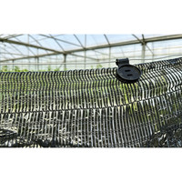 Filet d'ombrage agricole en HDPE pour serre - Filet pare-vent robuste, portable et pliable