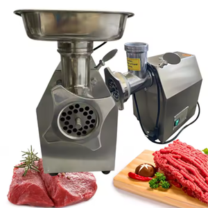 Machine à hacher la viande industrielle électrique Chicago pour porc, carotte et chèvre - Product Image 4