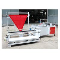 DZV700 automatique OPP PE PET PVC sac en plastique pliage et rebobinage côté machine de scellage Machine de rebobinage pour sac en plastique