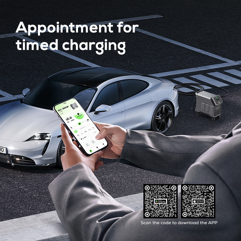 Ovrod 80KW Portable Electric Car EV Charging Station New Condition CCS2 DC Movable EV Charger · image 4
