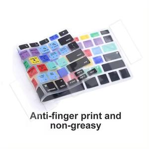 แผ่นซิลิโคนปิดคีย์บอร์ดสำหรับ PS Serato DJ VIM พร้อมปุ่มลัด สำหรับ Macbook <span class=keywords><strong>Pro</strong></span> 13 15 17 - Product Image 4