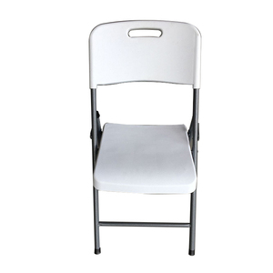 Ktk-silla plegable ligera con diseño personalizado, silla plegable de plástico blanco para exteriores, cómoda y moderna, para eventos - Product Image 3