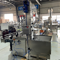 Machine de capsulage pneumatique à double tête pour fûts en plastique de grande taille pour bière artisanale, haute efficacité