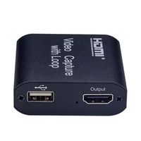 Carte de capture vidéo USB2.0 1080p HD pour ordinateur, téléphone portable, PS4, OBS, prise en charge de la surveillance en direct, enregistrement de caméra annulaire, JPEG/AVI