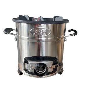 Réchaud moderne de ventilateur de charbon de bois d'acier inoxydable de SSM <span class=keywords><strong>Nice</strong></span> avec la bio masse multi - Product Image 4