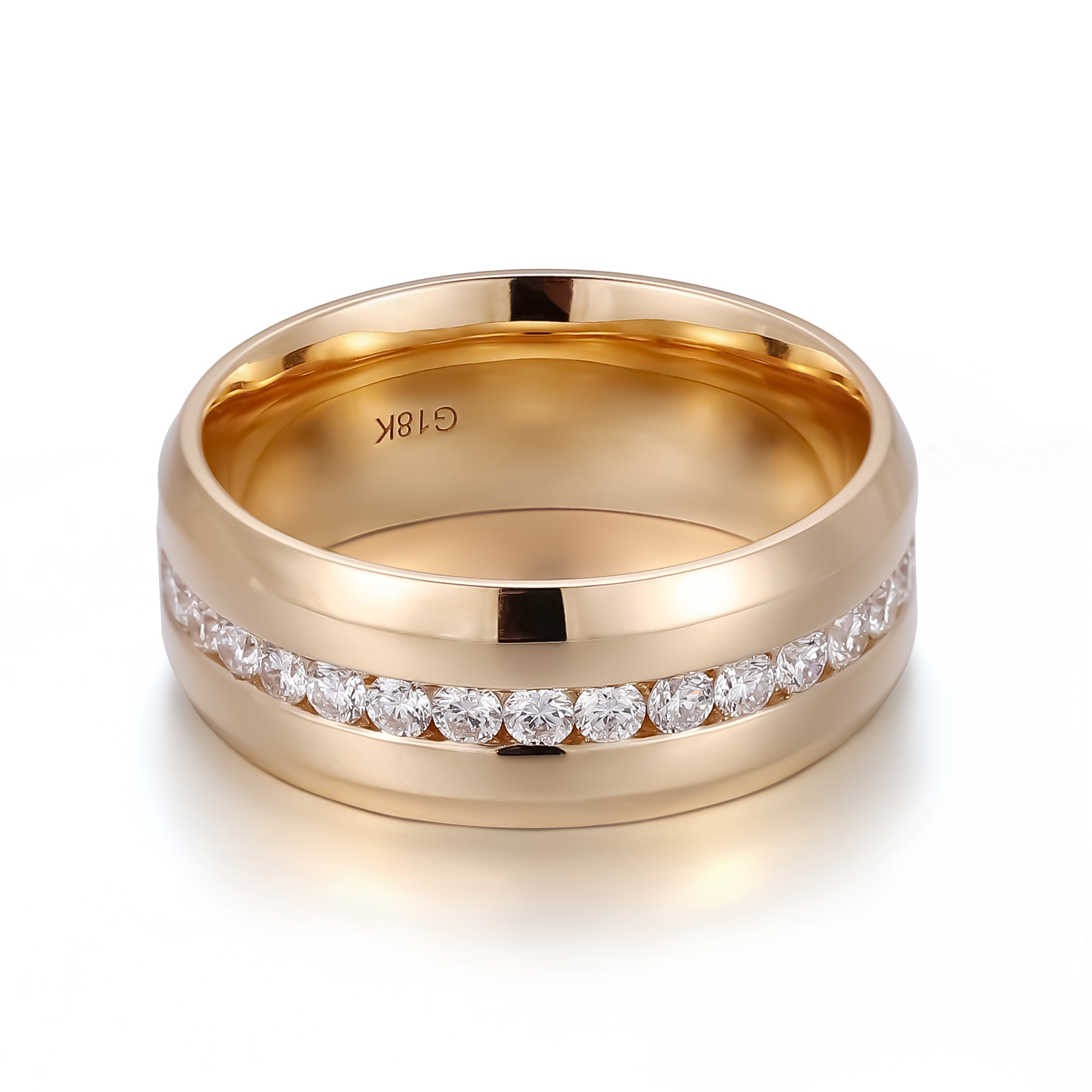 แหวนเพชรธรรมชาติทอง 14K