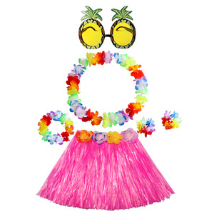 Vente <span class=keywords><strong>en</strong></span> gros de <span class=keywords><strong>jupe</strong></span> Hula <span class=keywords><strong>en</strong></span> <span class=keywords><strong>paille</strong></span> de 30cm pour fête à la plage <span class=keywords><strong>jupe</strong></span> de danse Hula Hawaii colorée - Product Image 4