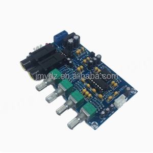 XH-M173 PT2399 ไมโครโฟนดิจิตอลบอร์ดขยายเสียง NE5532 รีเวิร์เบอเรชั่นคาราโอเกะปรีแอมพลิฟายเออร์บอร์ดควบคุมระดับเสียง - Product Image 3