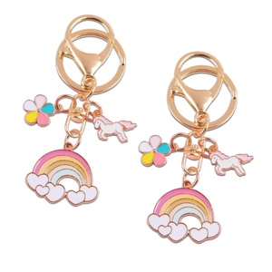 โปรโมชั่นขายส่ง พวงกุญแจโลหะอัลลอยด์น้ำหนักเบา ลายการ์ตูนวินเทจ แฟชั่น พร้อมโลโก้ 3 มิติ แบบกำหนดเอง ของที่ระลึก - Product Image 1