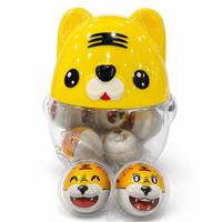 Pot Distributeur de Bonbons Gélifiés en Forme de Tigre avec Bonbons Gélifiés en Forme de Tigre Remplis de Confiture pour Fêtes, Cadeaux, Vente en Gros et au Détail