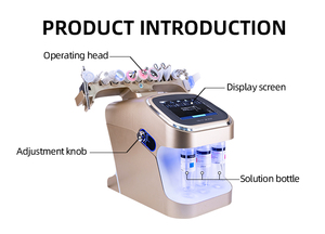 Máquina Facial Multifuncional de Hidro-Oxígeno con Analizador de Piel – Dispositivo de Cuidado Facial con Hidrodermoabrasión y Agua - Product Image 4