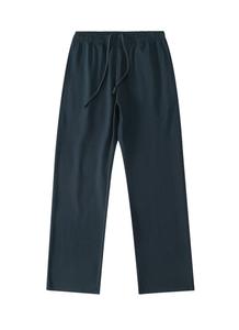 Les nouveaux pantalons larges en pur coton pour hommes, amples et respirants, conviennent aux activités sportives. - Product Image 3