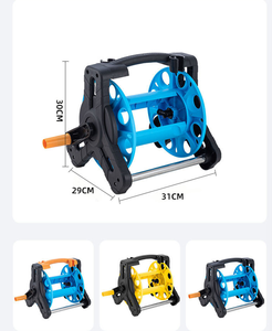 צינור צינור נייד סליל אחסון מחזיק מארגן צינור מים גינה - Product Image 3