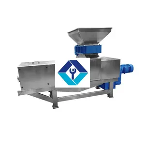 Professional cassava residue dewatering screw press/cassava sludge screw press dewatering machine/waste vegetable dehydrator