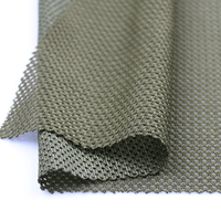 230gsm Vert Olive Tricoté Polyester Camo Mesh Tissu 100% Polyester Utilisation pour Sac Extérieur Camouflage Écharpe Impression