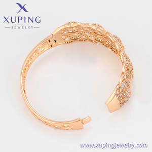 A00429595 Trang Sức Xuping Mới Cao Cấp Vòng Đeo Tay Châu Âu Và Mỹ Retro Hồng Kông Phóng Đại Nhẫn Lớn 18K Vàng Bangle - Product Image 3