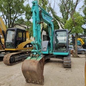 รถขุดไฮดรอลิก Kobelco SK70SRD คุณภาพสูง ของแท้จากญี่ปุ่น เครื่องจักรก่อสร้างถนน ราคาถูก น้ำหนัก 7 ตัน ใช้เครื่องยนต์ยันม่าร์ - Product Image 2