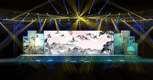 Full Color P3.91Stage <span class=keywords><strong>Backdrop</strong></span> Aluguer Display Painéis Pantalla Tela Led Interior 360 Photo Booth Casamento <span class=keywords><strong>Backdrop</strong></span> - Product Image 6