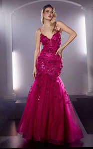 Королевский синий Приталенный корсет, корсет, лиф, линия, юбка принцессы, сексуальное платье с высоким разрезом для выпускного вечера - Product Image 2