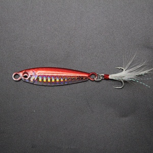 Esca Artificiale in Ferro con Gancio a Taglio e Scanalatura per <span class=keywords><strong>Pesca</strong></span> in Acqua Salata, 7-30g, Attrezzatura da <span class=keywords><strong>Pesca</strong></span> - Product Image 3
