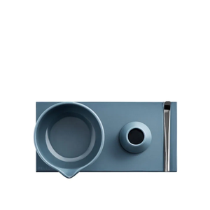 Juego de Utensilios de Cerámica para Matcha con Tazón, Batidor de Bambú, Cuchara y Soporte, Accesorios Tradicionales para la Preparación del Matcha para el Ritual Diario del Té - Product Image 3