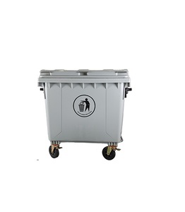 Công Nghiệp <span class=keywords><strong>1100L</strong></span> Lớn <span class=keywords><strong>HDPE</strong></span> Nhựa Chất Thải Bin Di Động Tái Chế Thùng Rác 1100 Lít Thùng Rác Bin - Product Image 4