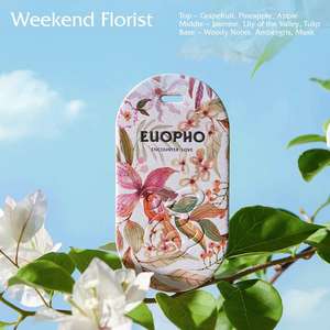 EUOPHO Cartes parfumées en forme de bouquet pour femmes, lot complet de 6 sachets floraux (lavande, rose, jasmin), cartes d'échantillonnage pré-parfumées - Product Image 4