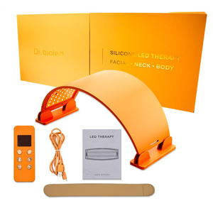 Appareil de soin de la peau du visage et du corps à LED en silicone flexible, thérapie par la lumière PDT multicolore, avec télécommande pour salon et usage domestique - Product Image 1