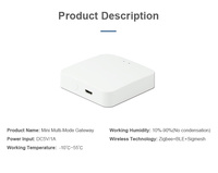 GW03 — passerelle intelligente multimode Zigbee 3.0/ BLE/ BLE Mesh, nouvelle version, passerelle connectée, Alexa, Google Home, commande vocale