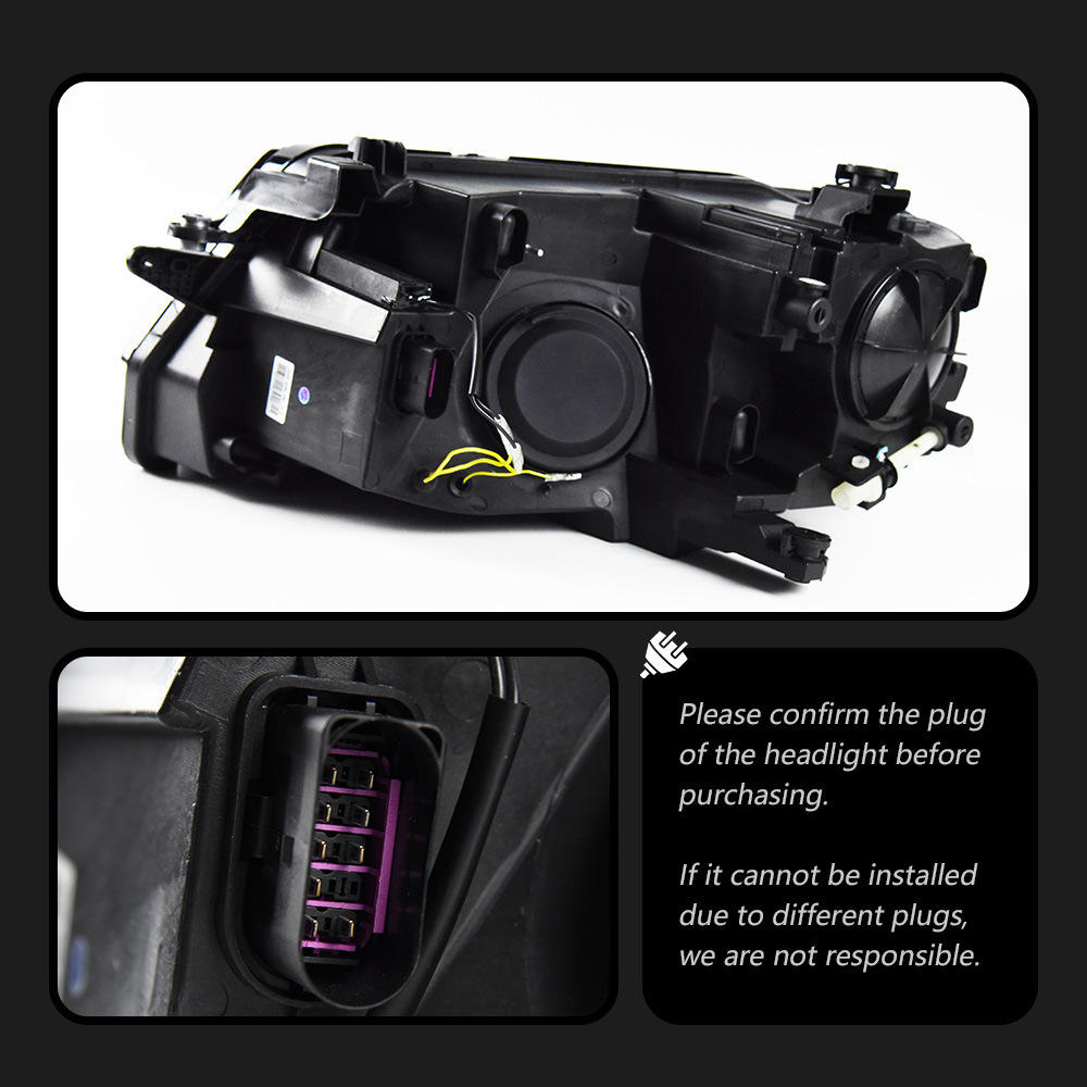 vw tiguan 2009 headlight