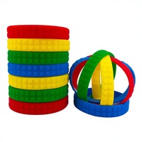 Pulsera de Silicona Ecológica Colorida de Estilo Religioso para Niños, Recuerdo Promocional para Fiestas, Personalización Completa Disponible