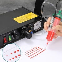Système de distribution : Machine de distribution miniature entièrement automatique de précision pour adhésifs silicone UV et AB avec valve de distribution