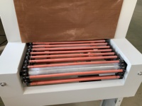 Sellador automático tipo l con Transportadora y horno, equipo de envoltura retráctil, para revistas y libros