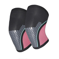 5mm 7mm Néoprène Haltérophilie Genou Manches Powerlifting Fitness Compression Sport Genou Soutien Brace Gym Squat Protection