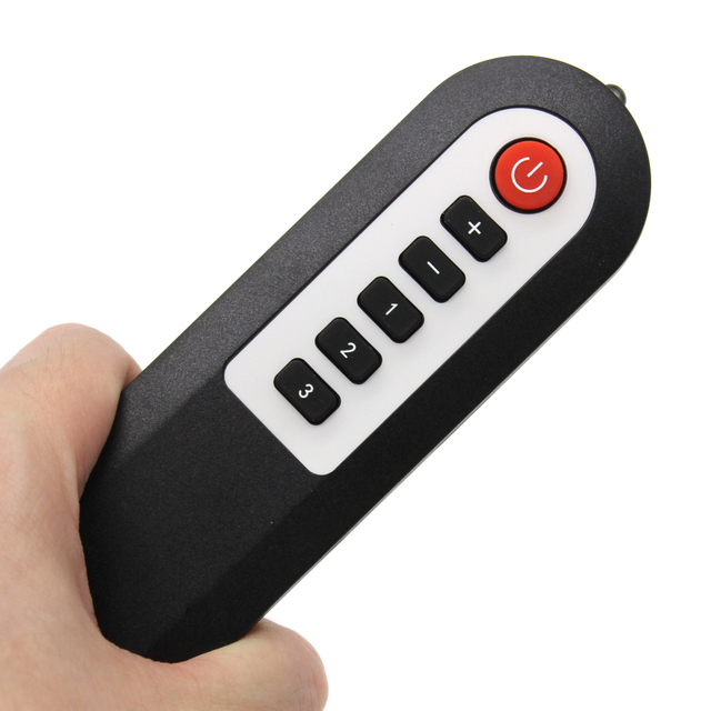 Infrared and RF Remote Control with 6 Buttons, Made of ABS Material, Suitable for Remote Control of Fans and Heaters