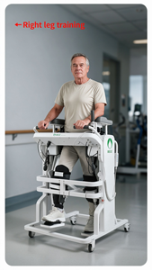 Nouveau robot de rééducation des membres inférieurs motorisé et télécommandé pour l'entraînement à la marche - Exosquelette robotisé - Product Image 5