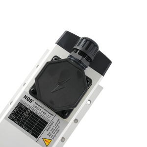 Moteur de broche refroidi par air HQD 2.2Kw ER20 18000 tr/min avec bride GDF37-18Z/2.2, moteur de broche CNC refroidi par air HQD 2.2Kw ER20 18000 tr/min - Product Image 3