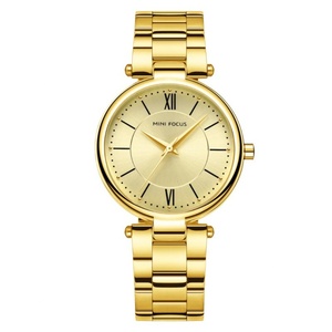 Reloj de Cuarzo para Mujer Mini Focus 0189L con Esfera Romana, Reloj de Pulsera de Acero Inoxidable para Dama, Reloj de Lujo al por Mayor, Relogio Feminino - Product Image 1