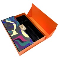 Boîte d'emballage écologique personnalisée pour vin rouge, boîte cadeau haut de gamme à double porte, impression personnalisée