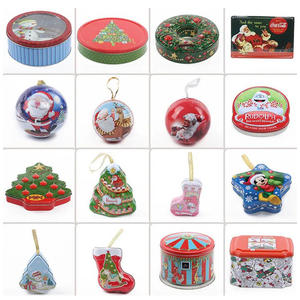 Usine personnalisée Festival Promotion arbre <span class=keywords><strong>étoile</strong></span> forme métal peut Festival Biscuit boîte en fer blanc Noë<span class=keywords><strong>l</strong></span> bonbons chocolat étain cas - Product Image 6