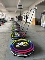 Plateforme rotative automatique 360 pour photomaton Euro STOCK – Machine de photomaton 360 pour événements et locations