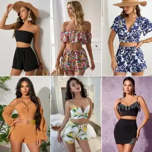 Vente en gros de vêtements pour femmes, déstockage de mode, hauts, robes, pantalons en coton/polyester pour adultes, tailles mixtes, expédition aléatoire - Product Image 3