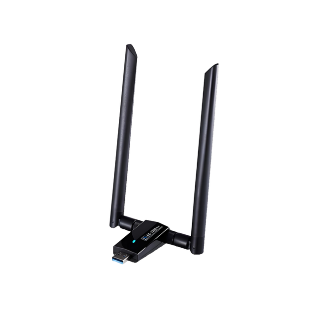 OEM ODM Service Wireless Adapter, 1200Mbps USB WiFi Receiver with Custom Logo, Dual Band Network Card for PC